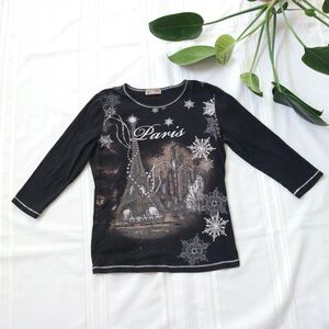 Paris quarter sleeve shirt